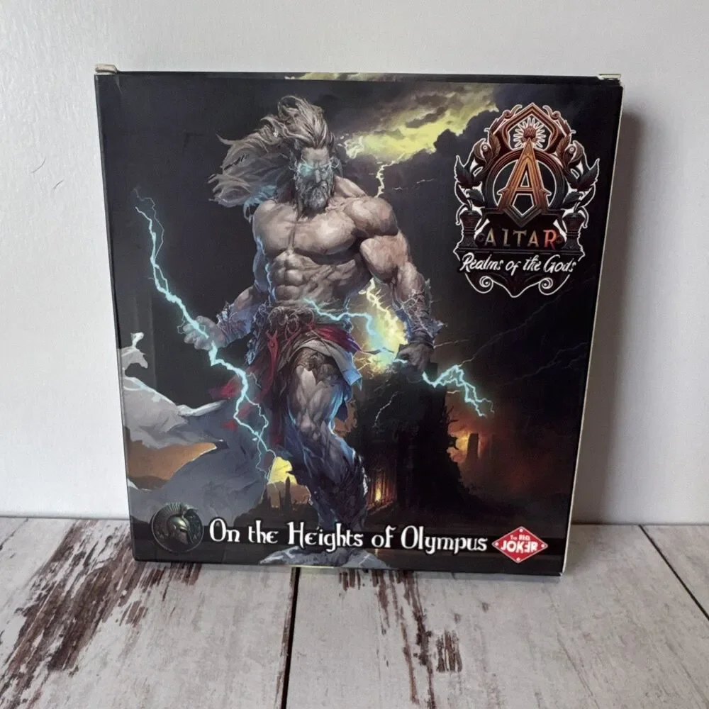 RARE The Red Joker Altar: Realms of the Gods Card Game 2-5p 2020 +5 expansions